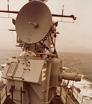 함포 사격을 통제하는 Mk.68 GFCS <출처 : 미 해군>