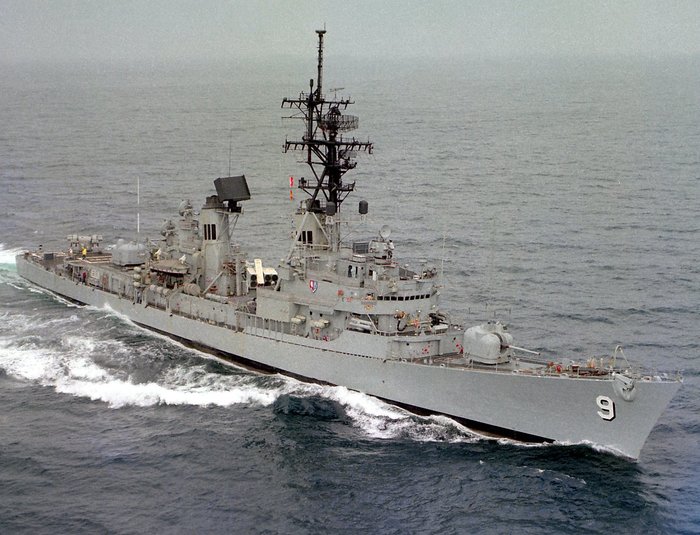미 해군의 지속적인 노력과 기술의 발전으로 찰스 F. 애덤스급 미사일 구축함이 등장할 수 있었다. <출처 : 미 해군>