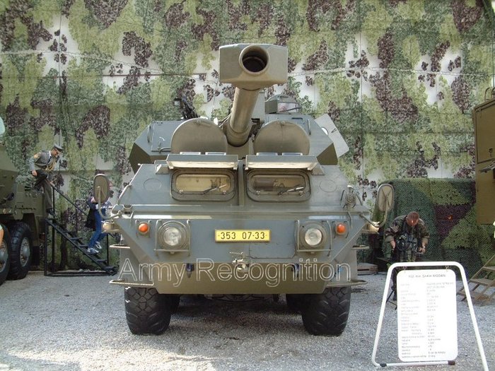 슬로바키아가 계획했던 152mm 다나 개량형 모단 <출처 : armedconflicts.com>