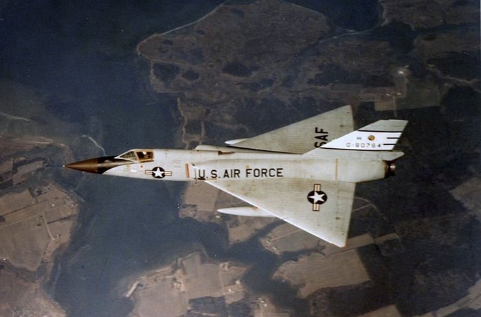 F-106 델타 다트는 미국만이 운용한 방공용 요격 전투기다. < Public Domain >