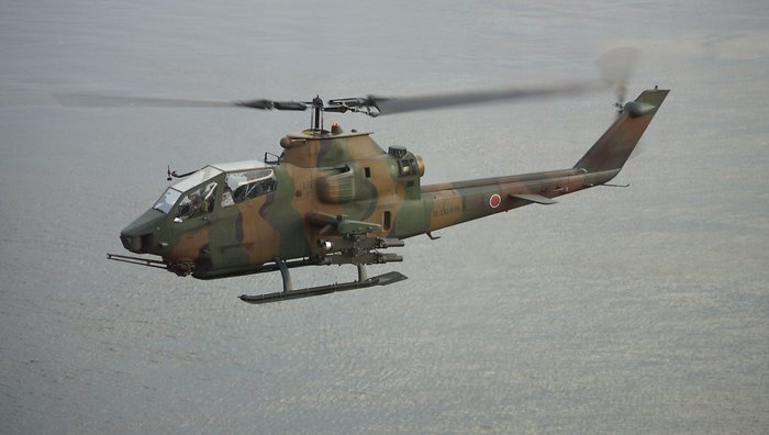 후지중공업(現 스바루)에서 면허생산한 일본 육상자위대 AH-1S 휴이 코브라. (출처: Hunini/Wikimedia Commons)