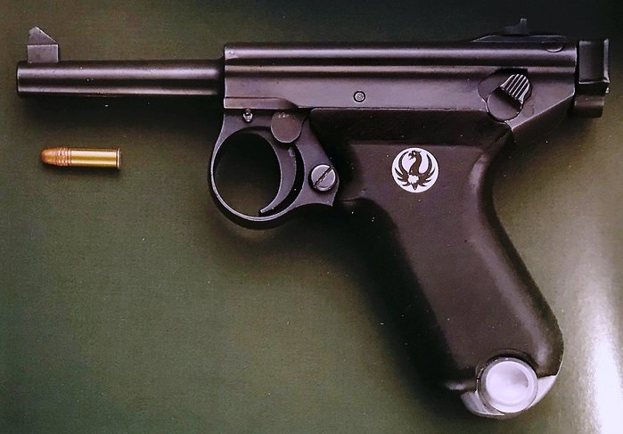 루거의 22구경 시제총기의 최초모습 <출처: Public Domain>