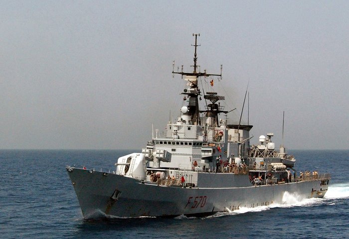 루포급을 개량한 마에스트랄레급은 이탈리아 해군의 주력 대잠 호위함이다. <출처 : 미 해군>