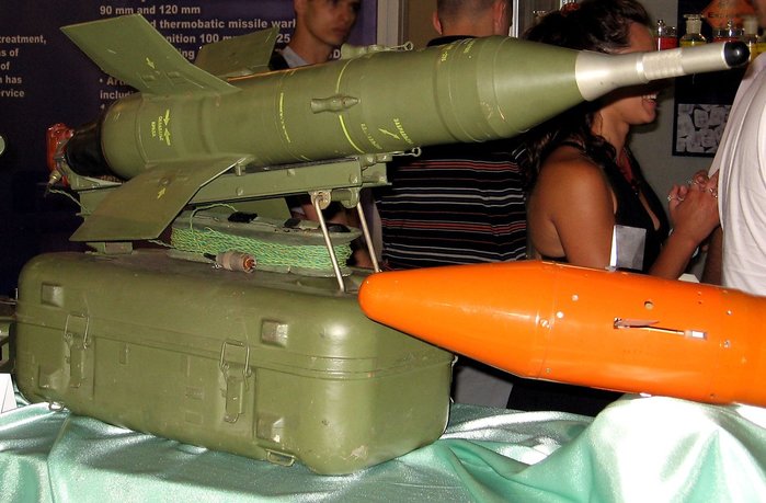 4차 중동전 중 이스라엘 방위군 기갑 전력을 괴롭힌 러시아제 AT-3 새거(Sagger). (출처: Marko M/Wikimedia Commons)