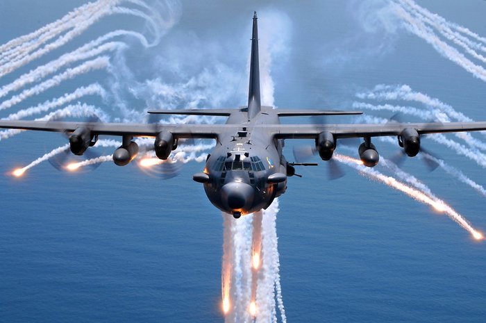 AC-130은 꾸준한 업그레이드를 통하여 수명연장은 물론이고 신규기체가지 도입하고 있다. (출처: USAF)