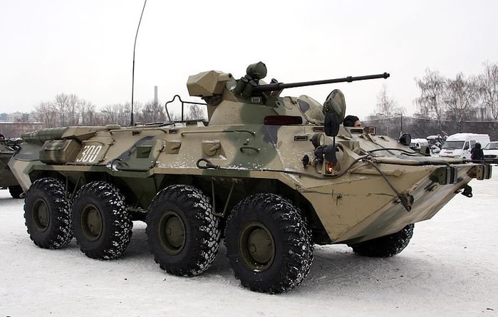 BTR-80A < 출처: (cc) Vitaly V. Kuzmin at Wikimedia.org >