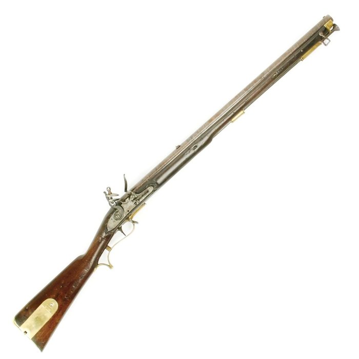 베이커 라이플은 영국군 최초로 강선을 채용한 제식소총이 되었다. <출처: Public Domain>