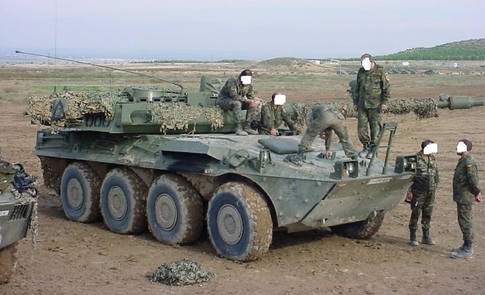 스페인 육군의 VRC-105 센타우로 <출처 : warwheels.net>