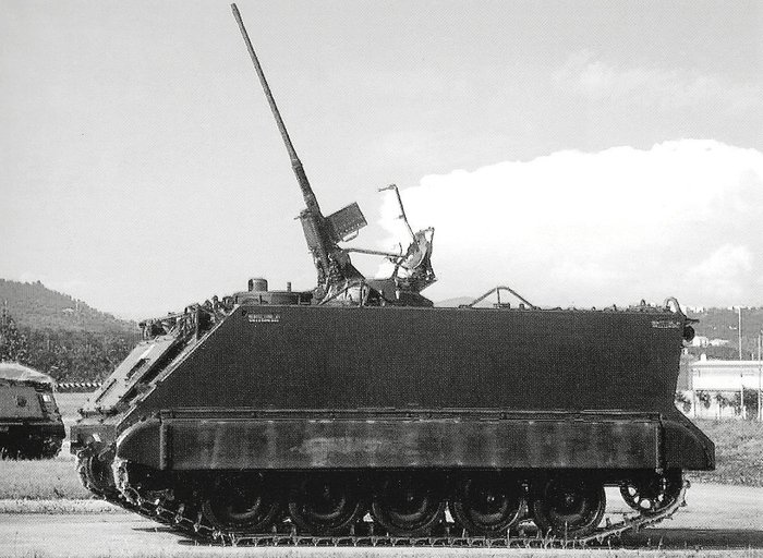 이탈리아군은 장갑차의 소요가 급해지면서 미국의 M113 APC를 면허생산했다. <출처: Public Domain>