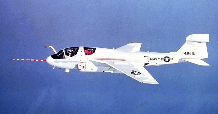 EA-6B 시제기의 1968년 비행장면 <출처: 미 해군>