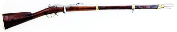 샤스포 기병총. 이 버전은 국가헌병대용 기병총이다.<출처: Public Domain>