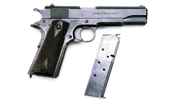 콜트는 모델 1911A1 자동권총의 생산에 집중하다가 2차대전 종전으로 위기를 맞았다. <출처: Public Domain>