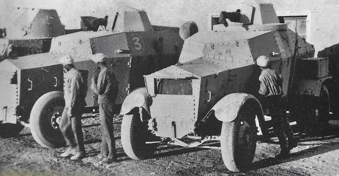 모로코 등 해외 식민지의 광활한 영토는 기동성을 갖춘 정찰 장갑차를 필요로 했다. 1933년 촬영된 소레-CAT 정찰 장갑차 <출처 : tanks-encyclopedia.com>