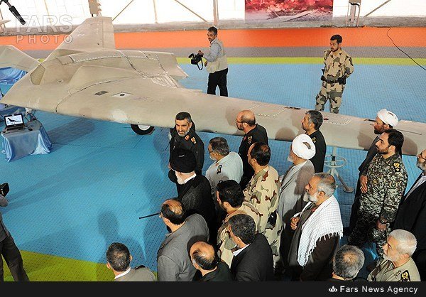 이란 파스(Fars) 통신에서 공개한 RQ-170. (출처: Fars News Agency)