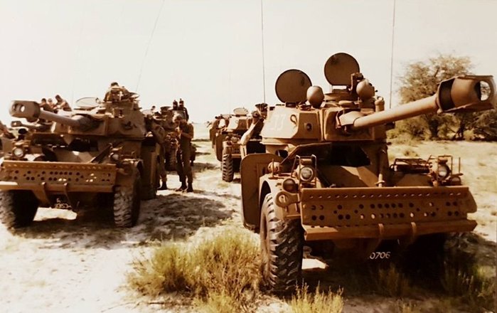 남아프리카공화국이 라이선스 생산한 일런드. 사진은 일런드 90 Mk.7 <출처 : tanks-encyclopedia.com>