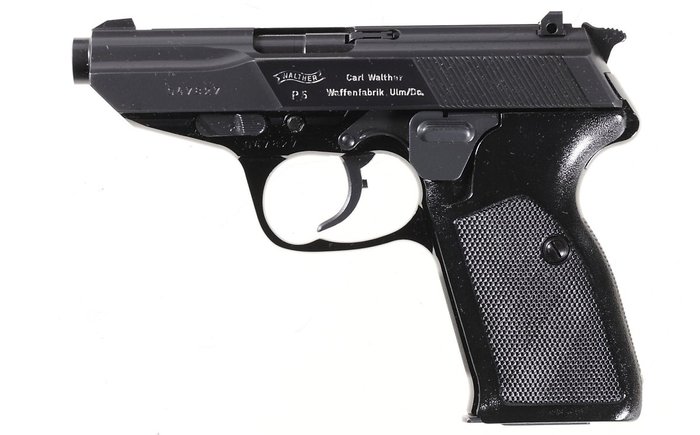 새로운 경찰권총을 위하여 발터는 P38의 업그레이드 모델을 제시했다. <출처: Public Domain>