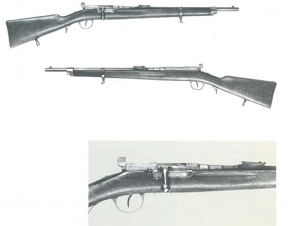 오스트리아 국가헌병대용으로 생산된 M1881 <출처: Public Domain>