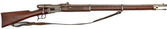 스위스는 이미 1869년에 11발을 수납하는 베텔리 소총을 제식으로 채용하였다. <출처: Public Domain>