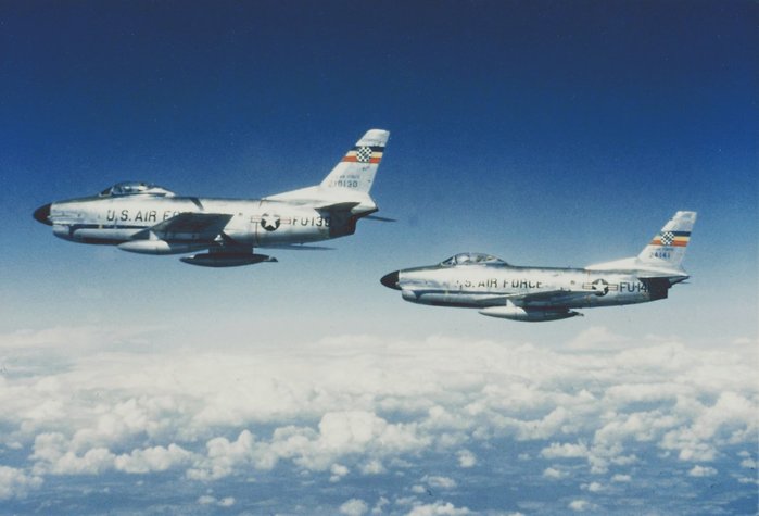 SAGE 방공관제체계와 결합된 F-86D의 운용으로 미국은 효율적인 방공작전이 가능했다. <출처: 미 공군>