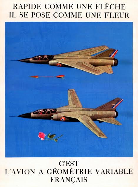 다쏘 항공에서 제작한 미라주 G 홍보 포스터. (출처: Dassault Aviation)