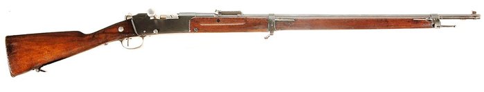 르벨 Mle1886 소총. 참고로 현재 남아있는 총의 거의 대부분은 Mle1886 M93형(개량형)이다. <출처: Public Domain>