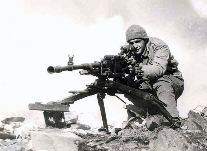 소련군은 아프가니스탄 전선에서 최초로 LSV 기관총을 운용했다. <출처: Public Domain>