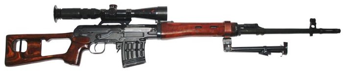 폴란드의 SWD-M 저격소총 <출처: Public Domain>
