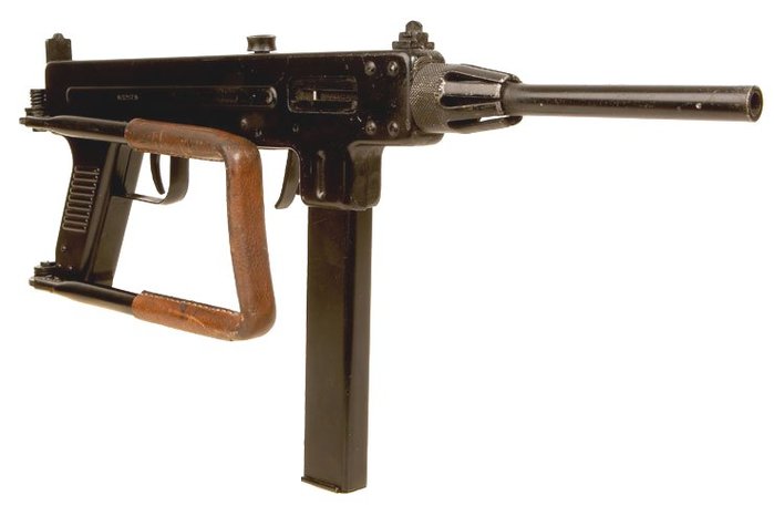 마드센 M/50 기관단총은 DISA의 베스트셀러 총기로서 전세계로 판매되었다. <출처: Public Domain>
