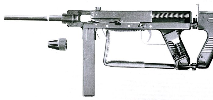 마드센 M/50 기관단총은 매우 단순한 작동방식으로 양산이 용이하도록 설계되었다. <출처: Public Domain>