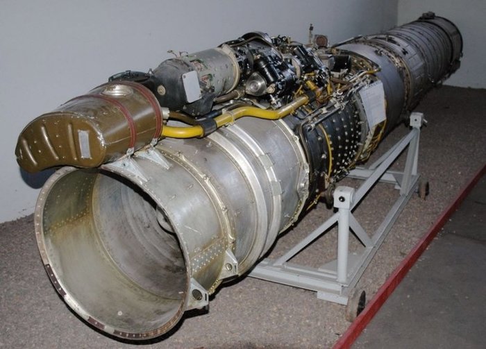 MiG-19SF 이후 기종에 탑재된 투만스키 RD-9 터보제트 엔진 < 출처 : (cc) Varga Attila at Wikipedia.org >