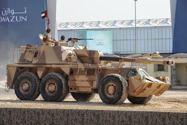 UAE군의 G6 자주포 <출처 : world-defense.com>
