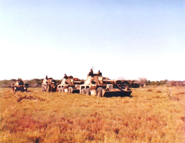 1987년 사우스아프리카(현 나미비아)에서 작전 중인 사전 생산형 G6 <출처 : tanks-encyclopedia.com>