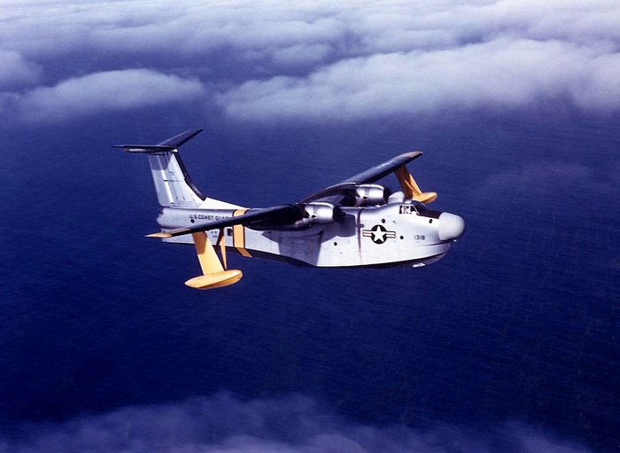 ø ⺻ Ʋ  ۷ ƾ P5M-2G (Marlin) . 1958 1 ̰ αٿ Կ  ؾȼ(USCG) ̴. (ó: US Navy National Aviation Museum)