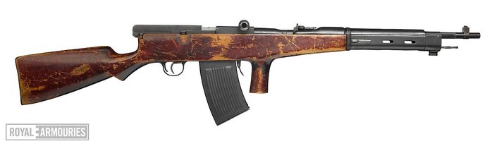 러시아가 세계 최초의 자동소총으로 주장하는 M1916 표도로프 자동소총 <출처: Royal Armouries>