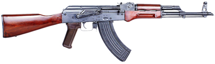 AKM 소총은 칼라시니코프 자동소총의 2세대 모델로 AK 가운데 가장 많이 생산된 모델이다. <출처: Public Domain>