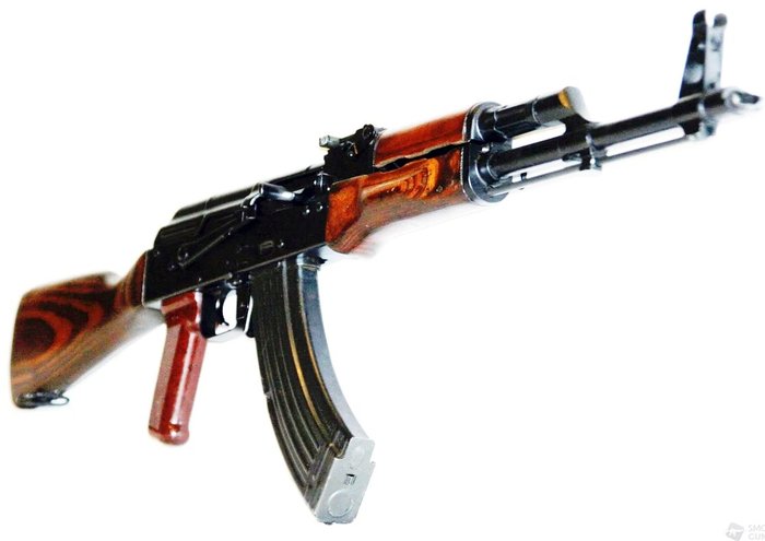 AKM은 제1세대 돌격소총인 AK-47의 문제점을 보완한 제2세대 소총이다. <출처: Public Domain>