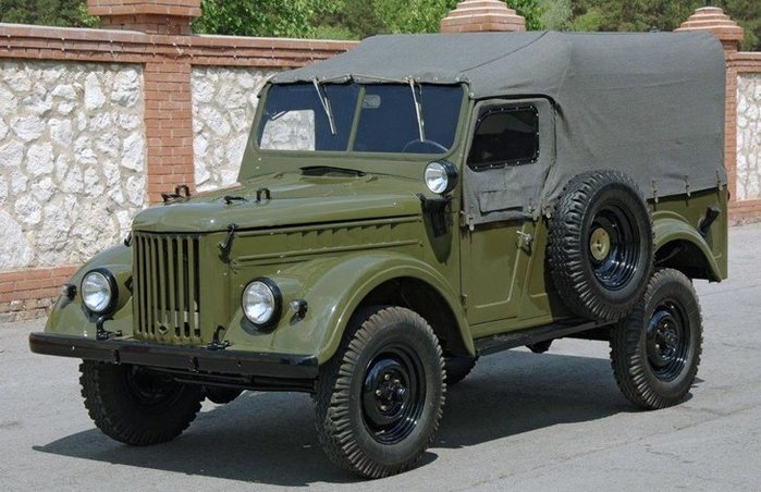 GAZ-69는 전후 소련군의 주력 소형전술트럭으로 63만 대가 생산되었다. <출처: Public Domain>