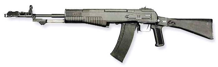 ASM을 개량하여 만든 AN-94 소총 <출처: Public Domain>