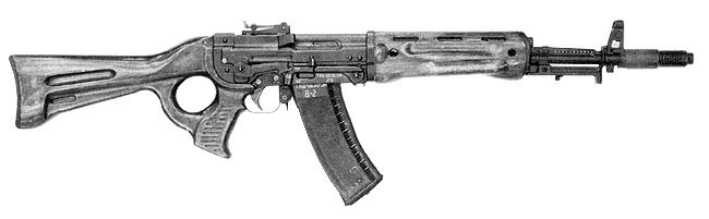 TsKIB SOO가 제시한 아바칸 후보총기인 TKB-0111(위)과 TKB-0136-3M(아래) <출처: Kalashnikov.ru>
