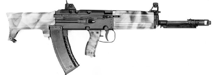 스테치킨이 개발한 불펍형식의 시제총기인 TKB-0146 <출처: Kalashnikov.ru>