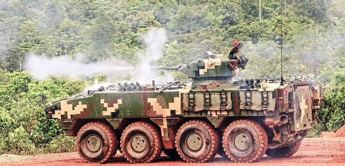 AV8 장갑차는 대부분 왕립 말레이시아 육군이 운용 중이며, 소량이 동티모르에 수출됐다. <출처: Public Domain>