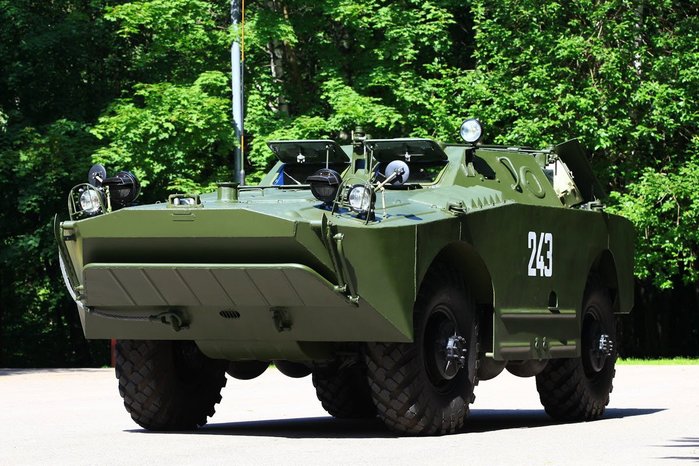 BRDM-1은 앞서 BTR-40P, BRDM으로 불렸다. <출처 : war-time.ru>