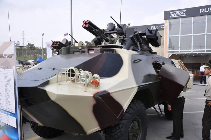 BRDM-2의 엔진과 무장 및 설계를 대거 바꾼 아제르바이잔의 ZKDM <출처 : topwar.ru>