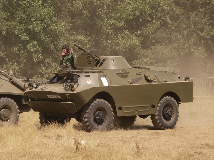 BTR-60PB 장갑차의 BPU-1 포탑을 달아 공격력과 방어력이 향상되었다. <출처 : contract-army.ru>