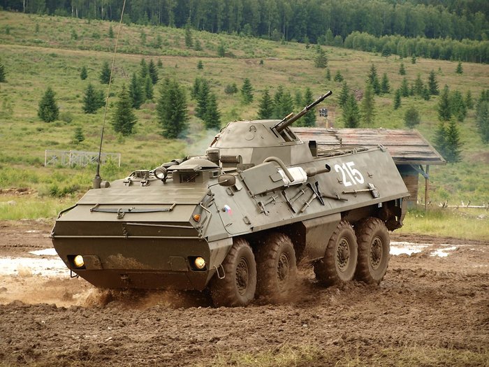 체코 육군에서 퇴역한 OT-64A <출처 : aw.my.games>