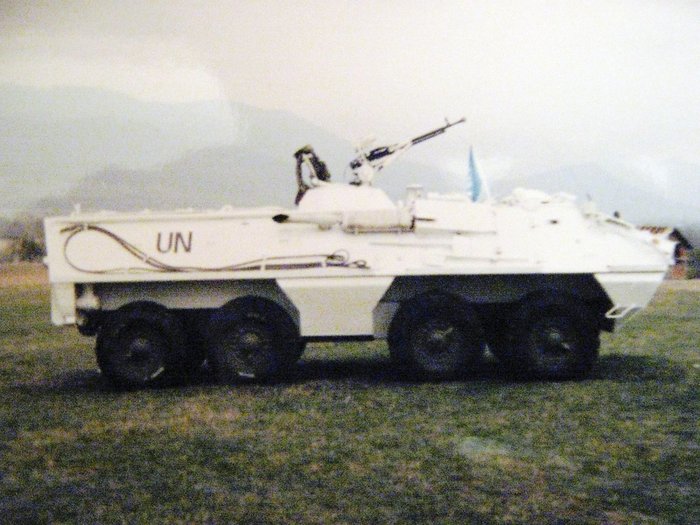 1995년 옛 유고슬로비아에서 UN 평화유지 활동에 참가한 체코군 OT-64 <출처 : aw.my.games>