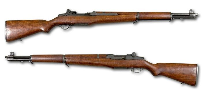 M1 개런드는 전성기는 길지 않았지만 역사상 가장 성공적이었던 반자동소총이다. < (cc) Armémuseum at Wikimedia.org >