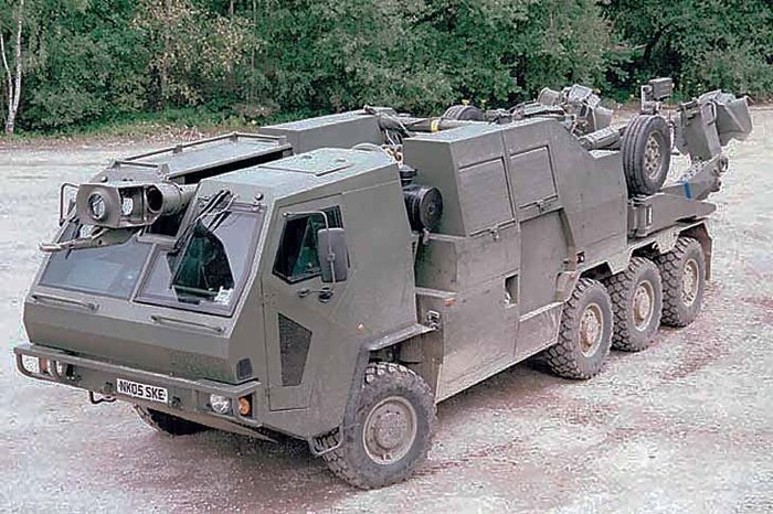 영국이 계획하다 취소한 M777 LIMAWS(G) <출처 : trucksplanet.com>