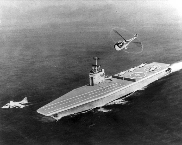 미 해군이 구상했던 해상통제함(SCS)의 개념도 <출처: Public Domain>