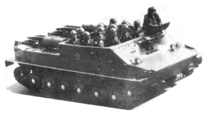 BTR-50P < 출처 : Public Domain >